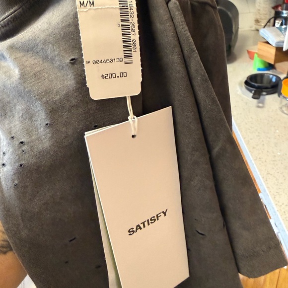 Satisfy Women's Charcoal Graphic Tee - Picture 9 of 9